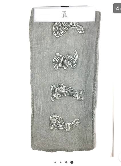 NEW Rachel Ashwell Easter Table Runner - Picture 3 of 4